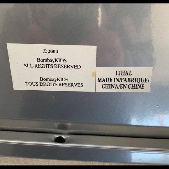 Bombay Kids Metal Shelf Blue Locker Collection Similar to PB Teen - Picture 5 of 5